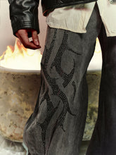 Load image into Gallery viewer, UNISEX - Lesley - Rhinostone Pants
