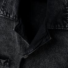 Charger l'image dans la galerie, HOMME - DANIEL - CHEMISE EN DENIM (bleu/gris délavé/jaune moutarde)