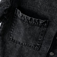 Charger l'image dans la galerie, HOMME - DANIEL - CHEMISE EN DENIM (bleu/gris délavé/jaune moutarde)