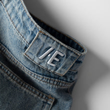 Charger l'image dans la galerie, UNISEX - Noah - Jean évasé (bleu/noir)