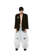 Charger l'image dans la galerie, SSSS - MEN - Sainted Oversized Padded - Blazer (black)