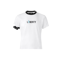 Load image into Gallery viewer, SSSS - MEN - Liberty - Baby tee (white)
