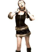 Lade das Bild in den Galerie-Viewer, SSSS - WOMEN - Regina Faux - Mini Dress (black)
