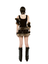 Lade das Bild in den Galerie-Viewer, SSSS - WOMEN - Regina Faux - Mini Dress (black)

