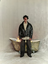 Lade das Bild in den Galerie-Viewer, UNISEX - STUART - REAL LEATHER JACKET
