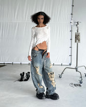 Load image into Gallery viewer, WOMEN - Aurora - Two side long tee
