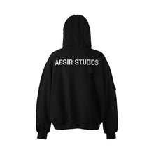 Load image into Gallery viewer, SSSS - UNISEX - Logo Embroidery Hoodie (black)
