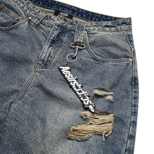 Lade das Bild in den Galerie-Viewer, UNISEX - PHASE - CAMO DENIM PANTS
