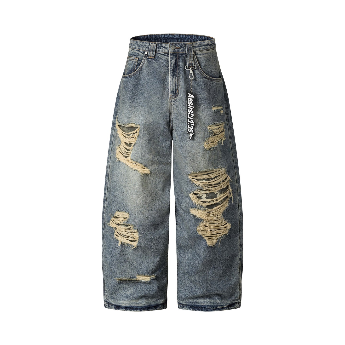 UNISEX - PHASE - CAMO DENIM PANTS