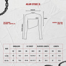 Load image into Gallery viewer, WOMEN - Aurora - Two side long tee
